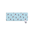 Ice Hockey Players Pattern Print Extended Mouse Pad
