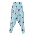 Ice Hockey Players Pattern Print Hammer Pants