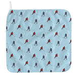 Ice Hockey Players Pattern Print Hand Towel