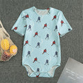 Ice Hockey Players Pattern Print Men's Bodysuit