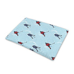 Ice Hockey Players Pattern Print Pet Cooling Mat Cover
