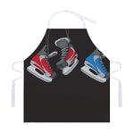 Ice Hockey Skates Print Adjustable Apron