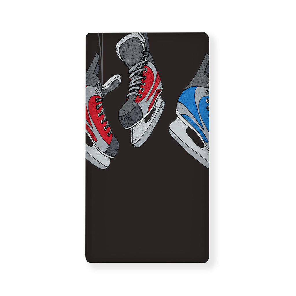 Ice Hockey Skates Print Baby Crib Sheet