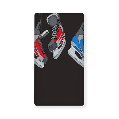Ice Hockey Skates Print Baby Crib Sheet