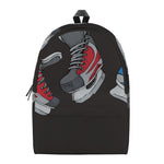 Ice Hockey Skates Print Backpack