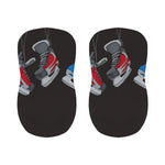 Ice Hockey Skates Print Bar Stool Covers