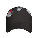 Ice Hockey Skates Print Baseball Cap