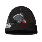 Ice Hockey Skates Print Beanie
