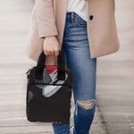 Ice Hockey Skates Print Bible Tote Bag