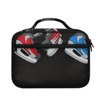 Ice Hockey Skates Print Briefcase Bible Bag