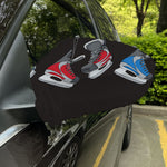 Ice Hockey Skates Print Car Side Mirror Covers