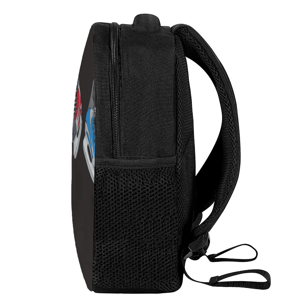 Ice Hockey Skates Print Casual Backpack