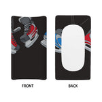 Ice Hockey Skates Print Changing Pad Cover