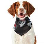 Ice Hockey Skates Print Dog Bandana