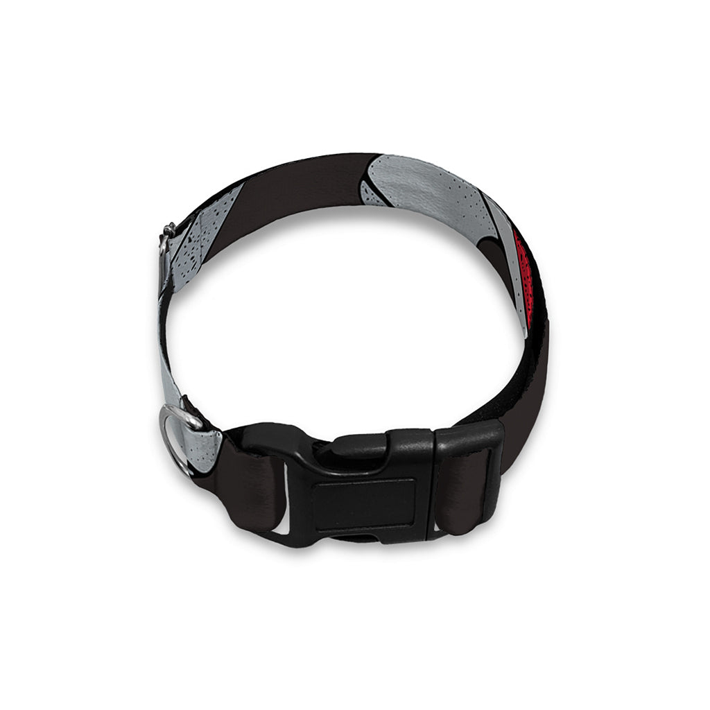 Ice Hockey Skates Print Dog Collar