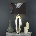 Ice Hockey Skates Print Drum Lamp Shade