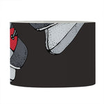 Ice Hockey Skates Print Drum Lamp Shade