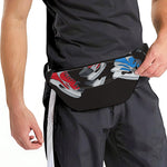 Ice Hockey Skates Print Fanny Pack