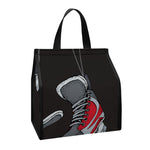 Ice Hockey Skates Print Insulated Lunch Tote