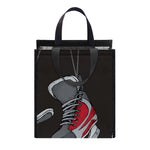 Ice Hockey Skates Print Insulated Lunch Tote