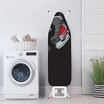 Ice Hockey Skates Print Ironing Board Cover