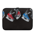 Ice Hockey Skates Print Laptop Sleeve