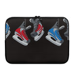 Ice Hockey Skates Print Laptop Sleeve