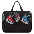 Ice Hockey Skates Print Laptop Sleeve With Handle