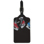 Ice Hockey Skates Print Luggage Tag