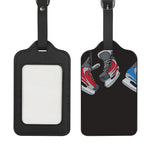 Ice Hockey Skates Print Luggage Tag