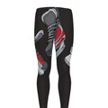 Ice Hockey Skates Print Men's Leggings