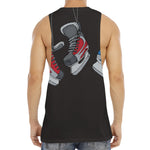 Ice Hockey Skates Print Men's Muscle Tank Top