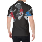Ice Hockey Skates Print Men's Shirt