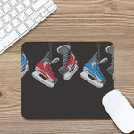 Ice Hockey Skates Print Mouse Pad