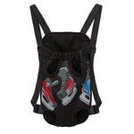 Ice Hockey Skates Print Pet Carrier Backpack