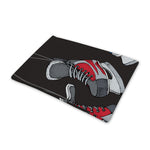 Ice Hockey Skates Print Pet Cooling Mat Cover