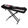Ice Hockey Skates Print Piano Keyboard Cover