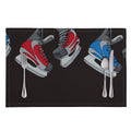 Ice Hockey Skates Print Placemat