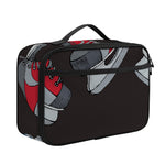 Ice Hockey Skates Print Portable Lunch Bag