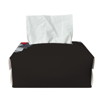 Ice Hockey Skates Print Rectangle Tissue Box Cover