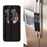 Ice Hockey Skates Print Refrigerator Handle Covers