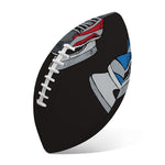 Ice Hockey Skates Print Rugby Ball