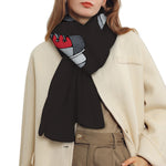 Ice Hockey Skates Print Scarf