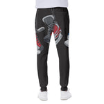 Ice Hockey Skates Print Scuba Joggers