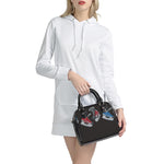 Ice Hockey Skates Print Shoulder Handbag