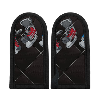 Ice Hockey Skates Print Skillet Handle Cover