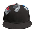 Ice Hockey Skates Print Snapback Cap