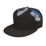 Ice Hockey Skates Print Snapback Cap