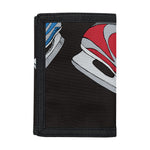 Ice Hockey Skates Print Trifold Wallet