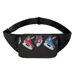 Ice Hockey Skates Print Waist Bag